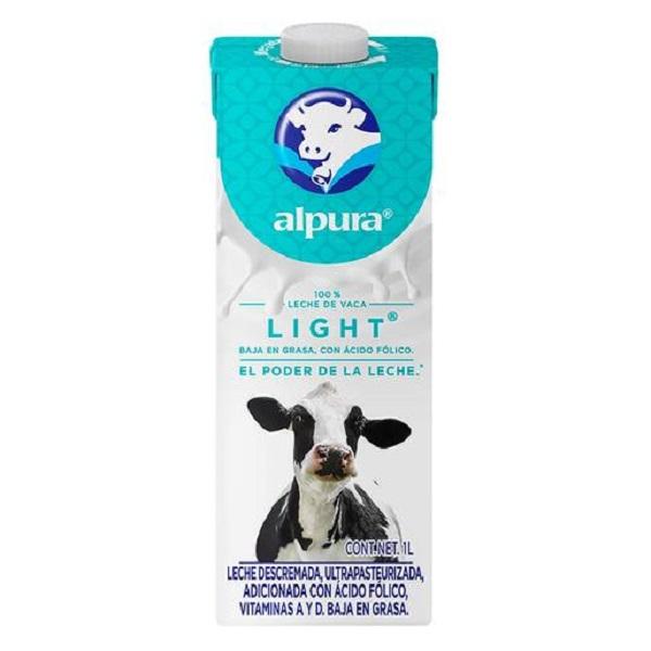 Leche Light Tetrapak 1LT Alpura      