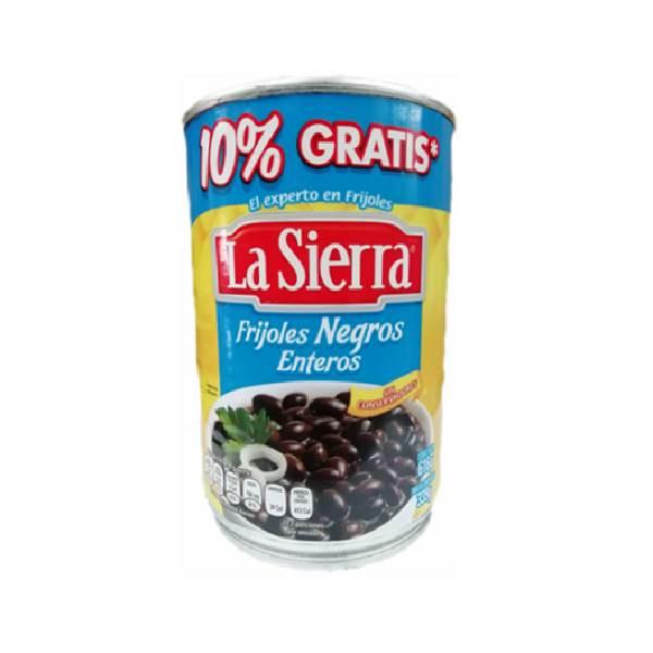 Frijoles enteros negros 616 gr La Sierra