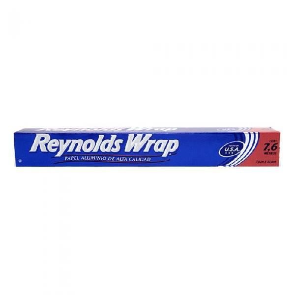 Papel aluminio Wrap 7.6 m x 30 cm Reynolds