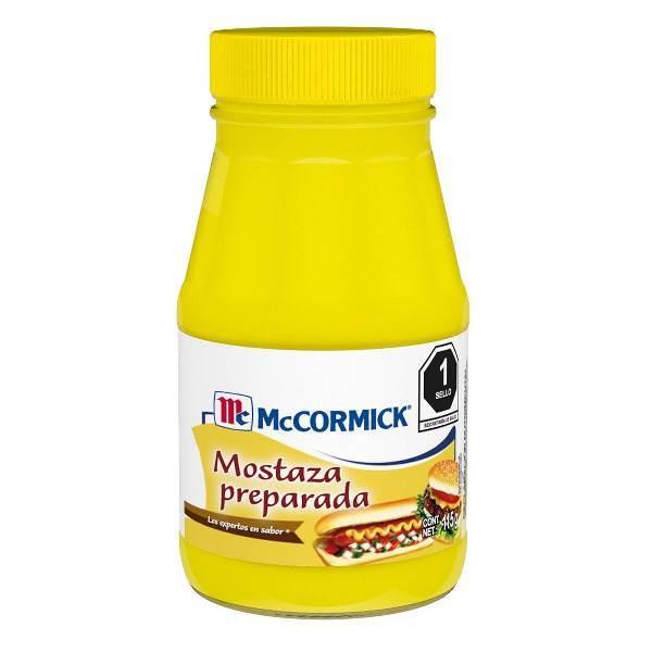 Mostaza plastico 115 gr mccormick