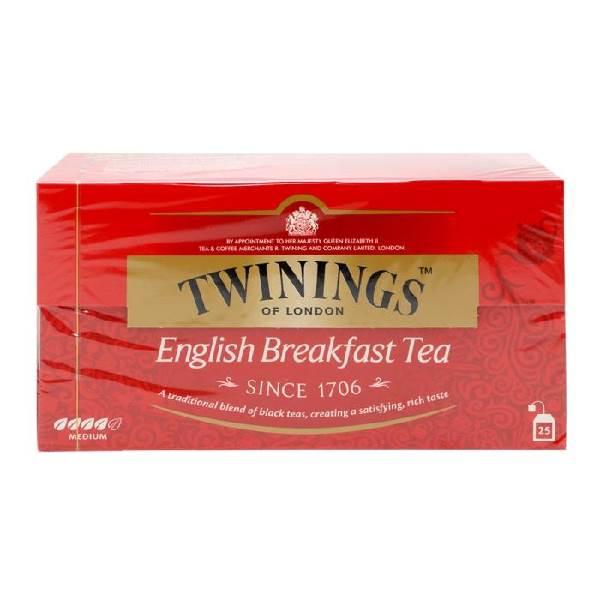 Té negro Classics desayuno inglés 25 sobres de 2 g c/u Twinings