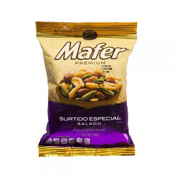 Mix de semillas surtido especial salado 180 g Mafer