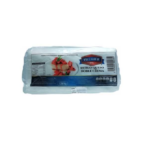 Queso doble crema Premier