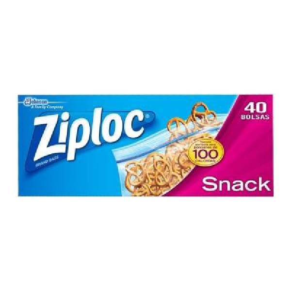 Bolsas herméticas Snack 40 pz Ziploc