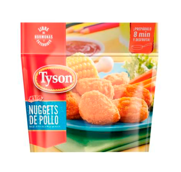 Nuggets de pollo empanizados 900 g Tyson