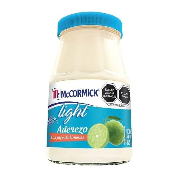 Aderezo light 425g mc cormick