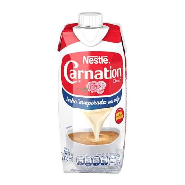 Leche evaporada Carnation Clavel para café 330 ml Nestlé
