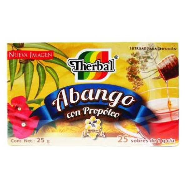 Té abango con propóleo 25 sobres de 1 g c/u Therbal