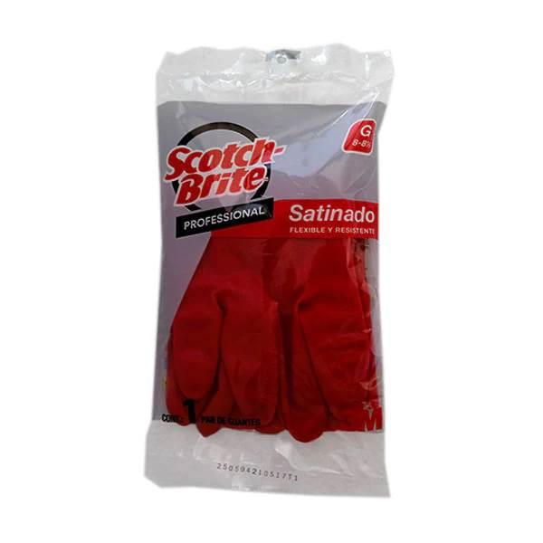 Guante satinado m/g scotch brite