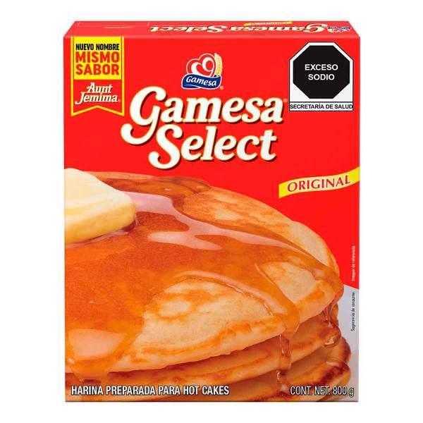 Harina hot cakes 800 gr gamesa select