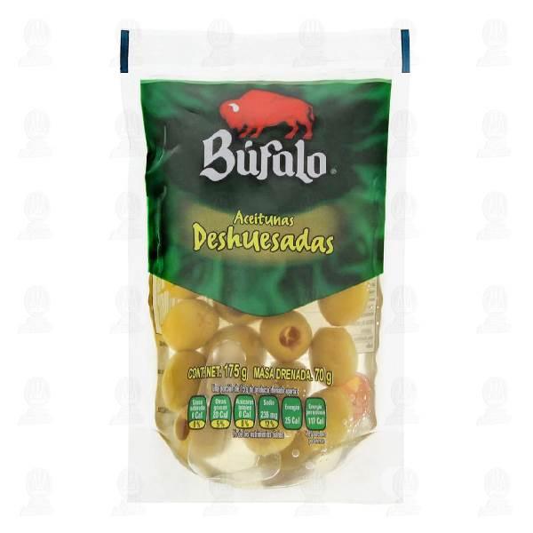 Aceituna deshuesada 175 gr bufalo